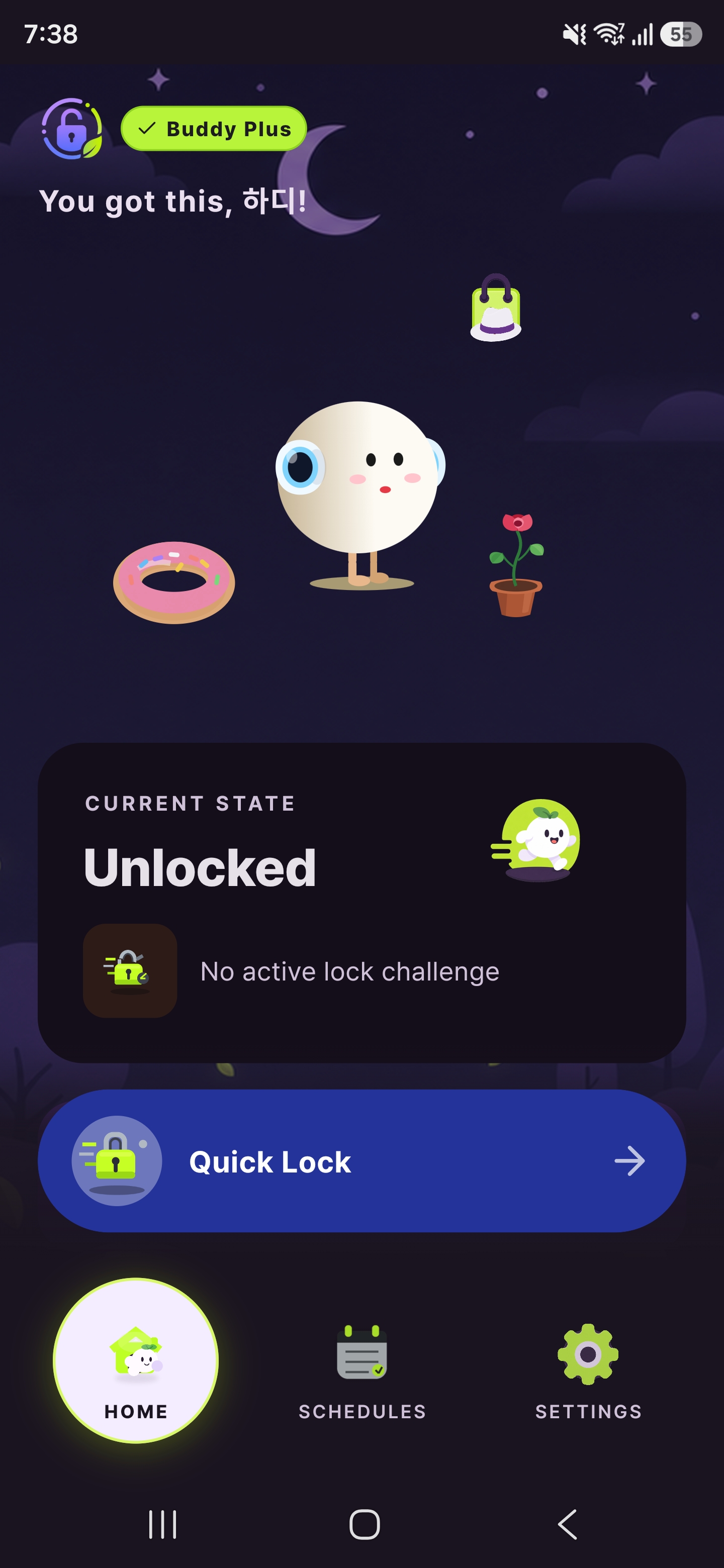 Buddy Run home screen